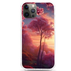 Pink Nature iPhone 12 Pro max TPU UV Print Case