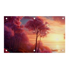 Pink Nature Banner And Sign 5  X 3  by Sparkle