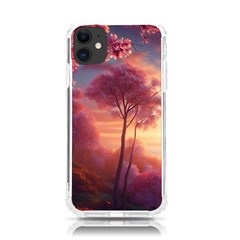 Pink Nature Iphone 11 Tpu Uv Print Case by Sparkle