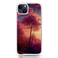 Pink Nature Iphone 14 Plus Tpu Uv Print Case by Sparkle