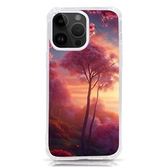 Pink Nature iPhone 14 Pro Max TPU UV Print Case