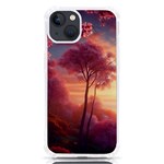 Pink Nature iPhone 13 TPU UV Print Case Front