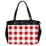 Gingham - 4096x4096px - 300dpi14 Oversize Office Handbag (2 Sides) Front