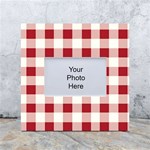 Gingham - 4096x4096px - 300dpi14 White Box Photo Frame 4  x 6  Front