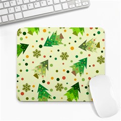 Geometric Christmas Pattern Large Mousepad by Grandong