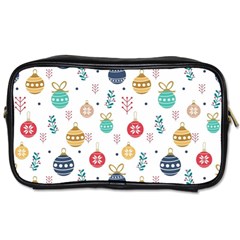 Cute Christmas Pattern Toiletries Bag (two Sides) by Grandong