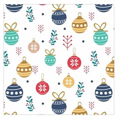 Cute Christmas Pattern Square Satin Scarf (36  X 36 ) by Grandong