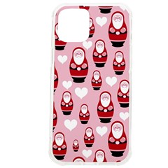 Christmas Santa Pattern Iphone 12 Pro Max Tpu Uv Print Case by Grandong