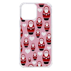 Christmas Santa Pattern Iphone 13 Pro Max Tpu Uv Print Case by Grandong