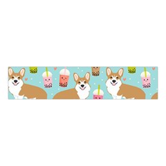 Welsh Corgis Dog Boba Tea Bubble Tea Cute Kawaii Velvet Scrunchie by Grandong