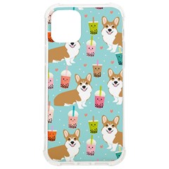 Welsh Corgis Dog Boba Tea Bubble Tea Cute Kawaii Iphone 12/12 Pro Tpu Uv Print Case by Grandong