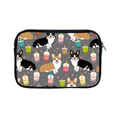 Welsh Corgi Dog Boba Tea Bubble Kawaii Apple Ipad Mini Zipper Cases by Grandong