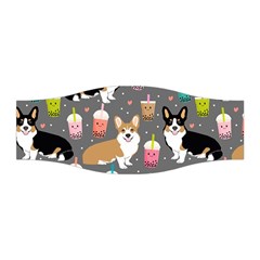 Welsh Corgi Dog Boba Tea Bubble Kawaii Stretchable Headband by Grandong