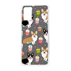 Welsh Corgi Dog Boba Tea Bubble Kawaii Samsung Galaxy S20plus 6 7 Inch Tpu Uv Case by Grandong