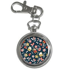 New Year Christmas Winter Pattern Key Chain Watches by Grandong