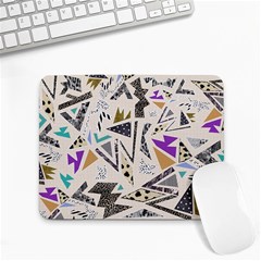 90s Geometric Christmas Pattern Small Mousepad by Grandong