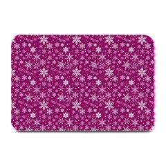 Purple Christmas Pattern Plate Mats