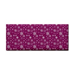 Purple Christmas Pattern Hand Towel by Grandong