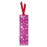 Purple Christmas Pattern Small Book Marks Front