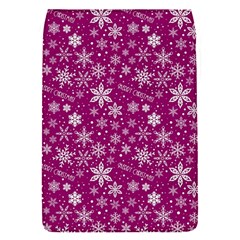 Purple Christmas Pattern Removable Flap Cover (S)