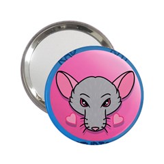 Rad Rat Studios Logo 2 25  Handbag Mirrors by radratstudios