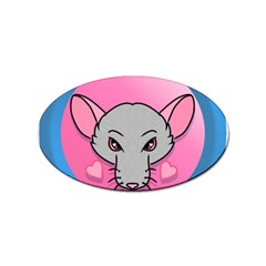 Rad Rat Studios Logo Sticker Oval (10 Pack)