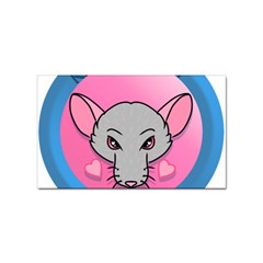 Rad Rat Studios Logo Sticker Rectangular (10 Pack) by radratstudios