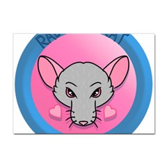 Rad Rat Studios Logo Sticker A4 (10 Pack)