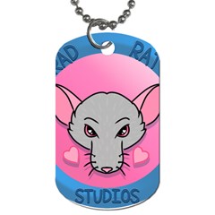 Rad Rat Studios Logo Dog Tag (two Sides) by radratstudios