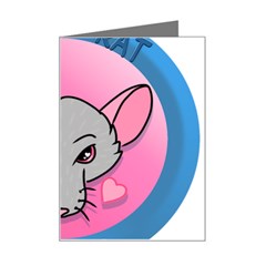 Rad Rat Studios Logo Mini Greeting Card