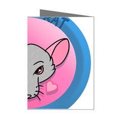 Rad Rat Studios Logo Mini Greeting Cards (pkg Of 8) by radratstudios