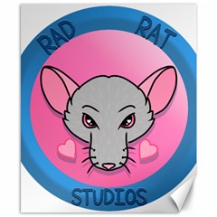 Rad Rat Studios Logo Canvas 8  X 10  by radratstudios