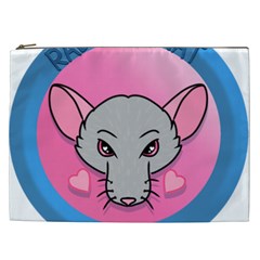 Rad Rat Studios Logo Cosmetic Bag (xxl) by radratstudios