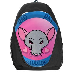 Rad Rat Studios Logo Backpack Bag by radratstudios