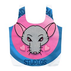 Rad Rat Studios Logo Full Print Recycle Bag (l)