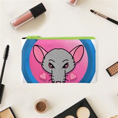 Rad Rat Studios Logo Cosmetic Bag (xs) by radratstudios