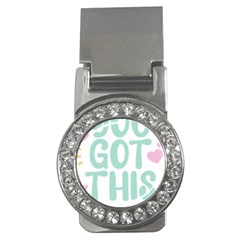 You Got This T- Shirt You Got This A Cute Motivation Qoute To Keep You Going T- Shirt Yoga Reflexion Pose T- Shirtyoga Reflexion Pose T- Shirt Money Clips (cz)  by hizuto