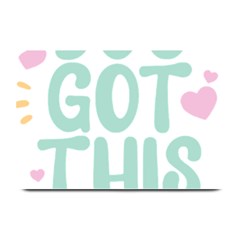 You Got This T- Shirt You Got This A Cute Motivation Qoute To Keep You Going T- Shirt Yoga Reflexion Pose T- Shirtyoga Reflexion Pose T- Shirt Plate Mats by hizuto