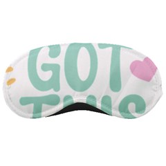 You Got This T- Shirt You Got This A Cute Motivation Qoute To Keep You Going T- Shirt Yoga Reflexion Pose T- Shirtyoga Reflexion Pose T- Shirt Sleep Mask by hizuto