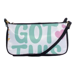 You Got This T- Shirt You Got This A Cute Motivation Qoute To Keep You Going T- Shirt Yoga Reflexion Pose T- Shirtyoga Reflexion Pose T- Shirt Shoulder Clutch Bag by hizuto