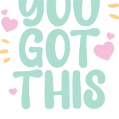 You Got This T- Shirt You Got This A Cute Motivation Qoute To Keep You Going T- Shirt Yoga Reflexion Pose T- Shirtyoga Reflexion Pose T- Shirt Play Mat (rectangle) by hizuto