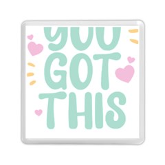 You Got This T- Shirt You Got This A Cute Motivation Qoute To Keep You Going T- Shirt Yoga Reflexion Pose T- Shirtyoga Reflexion Pose T- Shirt Memory Card Reader (square) by hizuto