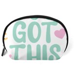 You Got This T- Shirt You Got This A Cute Motivation Qoute To Keep You Going T- Shirt Yoga Reflexion Pose T- Shirtyoga Reflexion Pose T- Shirt Accessory Pouch (Large) Back