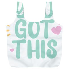 You Got This T- Shirt You Got This A Cute Motivation Qoute To Keep You Going T- Shirt Yoga Reflexion Pose T- Shirtyoga Reflexion Pose T- Shirt Full Print Recycle Bag (xxl) by hizuto