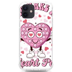 You Make My Heart Pop T- Shirt You Make My Heart Pop T- Shirt Yoga Reflexion Pose T- Shirtyoga Reflexion Pose T- Shirt Iphone 12/12 Pro Tpu Uv Print Case by hizuto