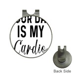 Your Dad Is My Cardio T- Shirt Your Dad Is My Cardio T- Shirt Yoga Reflexion Pose T- Shirtyoga Reflexion Pose T- Shirt Hat Clips with Golf Markers Front