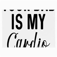 Your Dad Is My Cardio T- Shirt Your Dad Is My Cardio T- Shirt Yoga Reflexion Pose T- Shirtyoga Reflexion Pose T- Shirt Large Glasses Cloth by hizuto