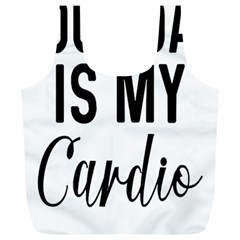 Your Dad Is My Cardio T- Shirt Your Dad Is My Cardio T- Shirt Yoga Reflexion Pose T- Shirtyoga Reflexion Pose T- Shirt Full Print Recycle Bag (xl) by hizuto