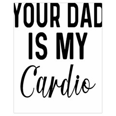 Your Dad Is My Cardio T- Shirt Your Dad Is My Cardio T- Shirt Yoga Reflexion Pose T- Shirtyoga Reflexion Pose T- Shirt Drawstring Bag (small) by hizuto