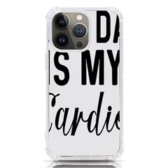 Your Dad Is My Cardio T- Shirt Your Dad Is My Cardio T- Shirt Yoga Reflexion Pose T- Shirtyoga Reflexion Pose T- Shirt Iphone 13 Pro Tpu Uv Print Case by hizuto